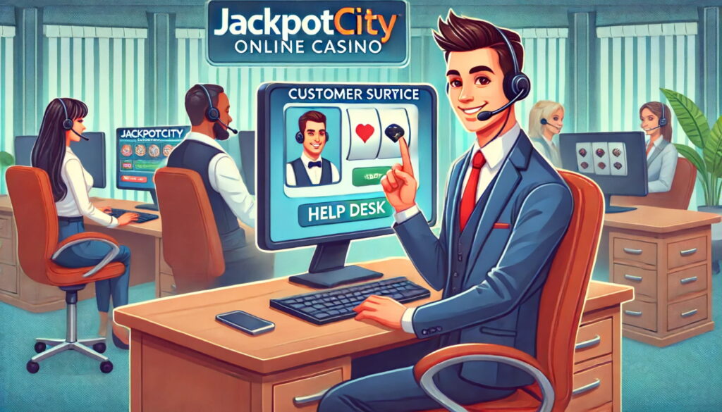 Atención al Cliente en JackpotCity Casino Online