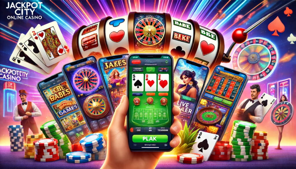 Juegos en JackpotCity Casino Online